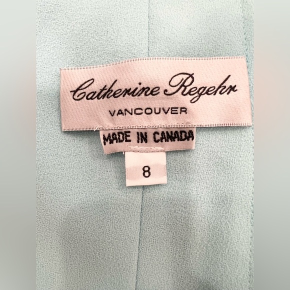 Catherine Regehr Off shoulder gown with floral detail maxi Dress - Picture 10 of 16